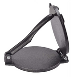 Cast Iron Tortilla/Roti Press 25.5cm (10 Inch) Pre-Seasoned