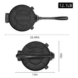 Cast Iron Tortilla/Roti Press 25.5cm (10 Inch) Pre-Seasoned