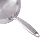 HÖF Stainless Steel 24 cm (9.5 inches) Sauté Pan 3-ply with Glass Lid