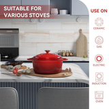 Cast Iron Casserole/Dutch Oven 8 Inch (20 cm) Enamelled