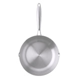 HÖF Stainless Steel 24 cm (9.5 inches) Sauté Pan 3-ply with Glass Lid