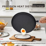 Pre Seasoned Cast Iron Crepe Pan/Roti/Dosa Tawa 25.5cm (10 inch)