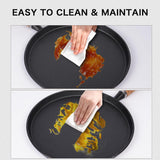 Pre Seasoned Cast Iron Crepe Pan/Roti/Dosa Tawa 25.5cm (10 inch)