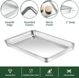 HÖF Stainless Steel Baking Tray and Cooling Rack 31x24x2.5 cm (12.59 x 9.84 x 1 Inches)