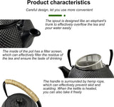 Enamelled Cast Iron Tea Kettle/Teapot 900ml