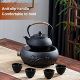 Enamelled Cast Iron Tea Kettle/Teapot 900ml