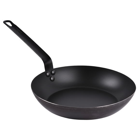 HÖF Carbon Steel Fry Pan 28 cm (11 Inch) Pre Seasoned