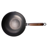 HÖF Carbon Steel Wok 32 cm (12.6 inch) Hammered Finish