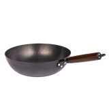 HÖF Carbon Steel Wok 32 cm (12.6 inch) Hammered Finish