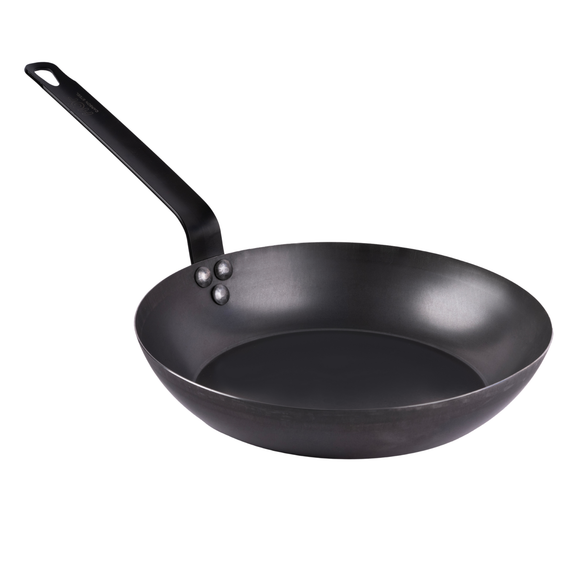 HÖF Carbon Steel Fry Pan 28 cm (11 Inch) Pre Seasoned