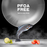 HÖF Stainless Steel 24 cm (9.5 inches) 3-ply frying pan