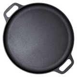 Cast Iron Pizza Pan/Dosa Tawa 35.5cm (14 Inch) Pre-Seasoned