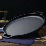 Cast Iron Pizza Pan/Dosa Tawa 35.5cm (14 Inch) Pre-Seasoned