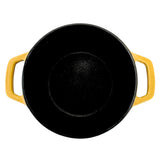 Yellow Enameled Cast Iron Casserole/Dutch Oven 8 Inch (20 cm)