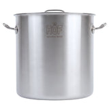 HÖF Industrial Stainless Steel Casserole / Stock Pot 24L (25 QT) With SS Lid and Heavy Bottom