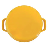 Yellow Enameled Cast Iron Casserole/Dutch Oven 8 Inch (20 cm)