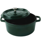 Enameled Extra Large Cast Iron Casserole/Dutch Oven 32 cm (12 Inch)