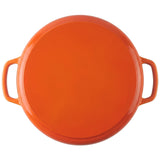 Burnt Orange Enameled Cast Iron Casserole/Dutch Oven 10 Inch (26 cm)