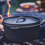 Cast Iron Dutch Oven 25.5cm (10 Inch) Pre-Seasoned